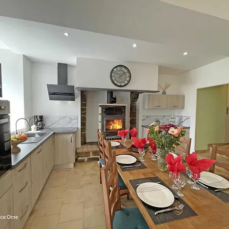 Séjour à la campagne Charmante Maison Près De Domfront Avec Jardin Et Animaux Admis - Fr-1-497-201