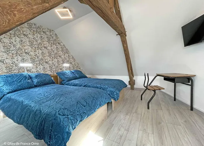 Maison Restauree Avec Charme A Domfront, Animaux Admis, Wifi, Pres Des Pistes Cyclables - Fr-1-497-201