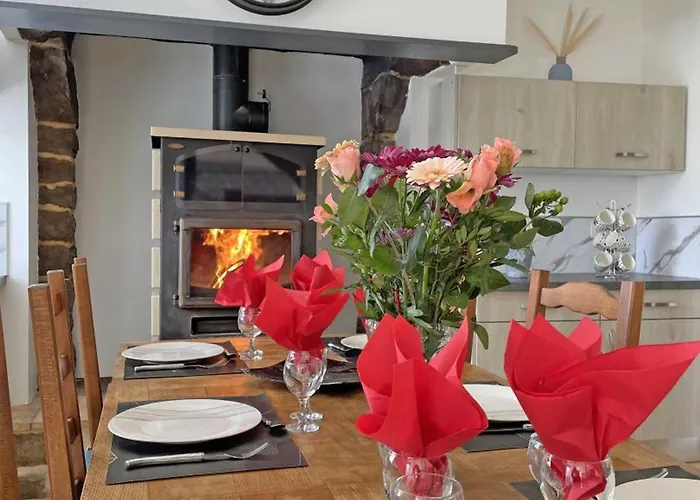 度假居 Maison Restauree Avec Charme A Domfront, Animaux Admis, Wifi, Pres Des Pistes Cyclables - Fr-1-497-201 Saint-Gilles-des-Marais